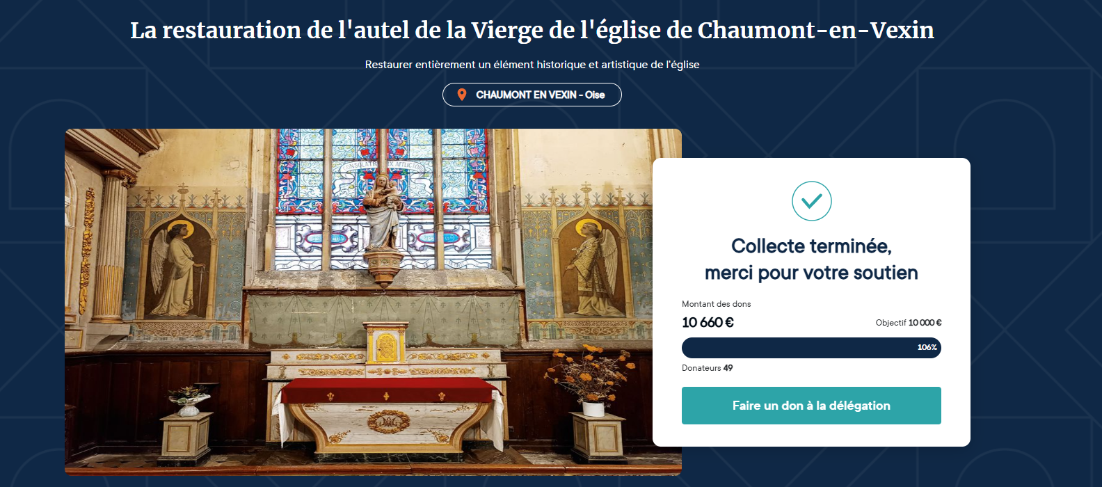collecte terminée